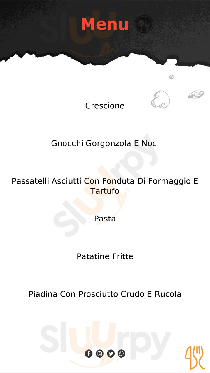 Chiosco Al Posto Giusto Carte