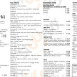 Osteria La Cantina Carte