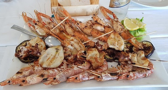 Usodimare Comida