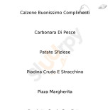 La Pizzetta Cattolica menu