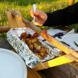 Malga Corva Comida