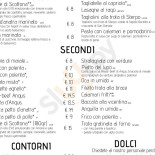 Trattoria Agristella Carte