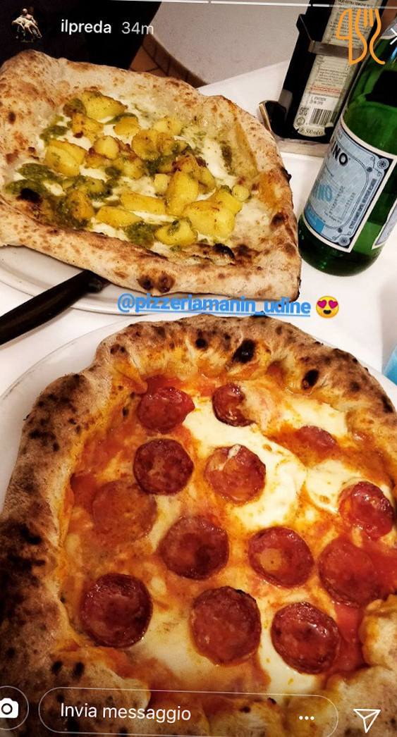 Pizzeria Manin Nourriture