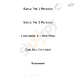 La Cina menu