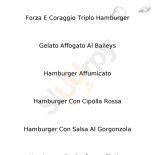 Mad Pizza&burger Carta