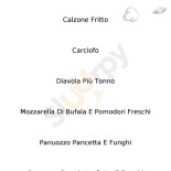 Pizzeria Tris menu