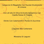 La Cantinetta Comida