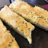 Karma Pizza Al Trancio food