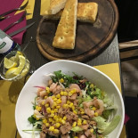 Karma Pizza Al Trancio food