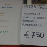 Pizzeria Vesuvio Carte