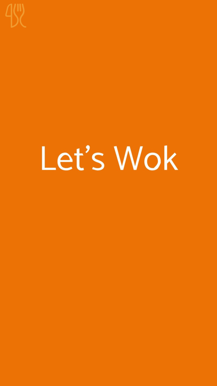 Let's Wok Carte