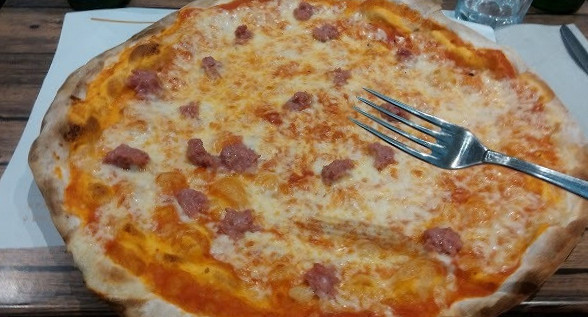 Original Pizza Vespucci Nourriture