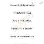 Alle Trote menu