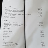 Cantina Della Stella menu