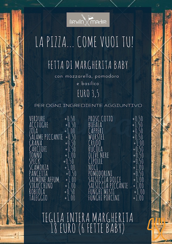 Lievito Madre Carte