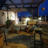 Blue Wave Aperitif Cocktail À l'intérieur