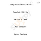 Keller Steak House Carta