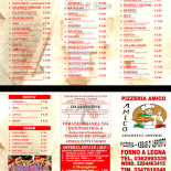 Pizzeria Amico menu
