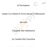 La Piazzetta menu