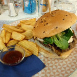 Retro Burger Nourriture