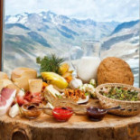 Glacier Grawand Comida