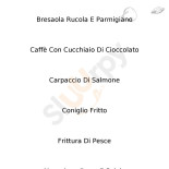 Osteria Le Case Nuove menu