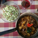 Knappenstube Comida
