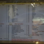 Rifugio Larin menu
