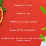 La Collinara Menu