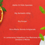 Big B Pub Pizza Carte