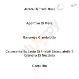 Evo Fish Bistrot Wine Carte