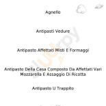 Osteria U Trappito Carte