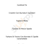 The Cardinal Aperitif Nourriture