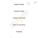 Trattoria Dei Cacciatori menu