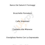Bar Ristorante Gastronomia Tommasina Carta