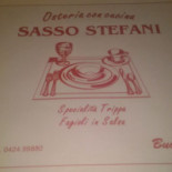Sasso Stefani Nourriture