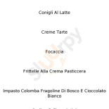 Pasticceria Aurora menu
