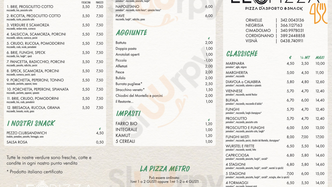 Pizza Da Me Carte