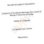 Due Camini Nourriture