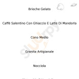 Gelateria Otranto Speisekarte