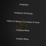 Osteria Del Borgo food