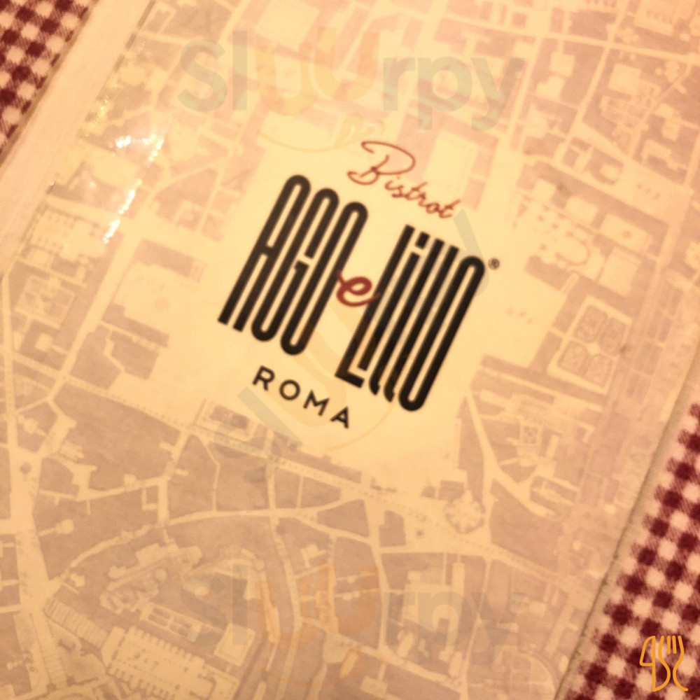 Ago E Lillo Bistrot Carta
