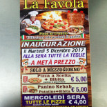 La Favola food