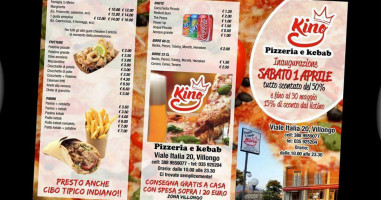 King Pizzeria food