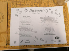 Il Poggio menu