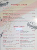 Antica Focacceria Sapori Siciliani menu