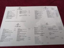 Caffe Del Borgo menu