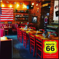 Route 66 American Diner food