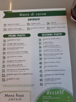 Le Tre Botti menu