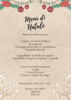 Le Felloniche menu